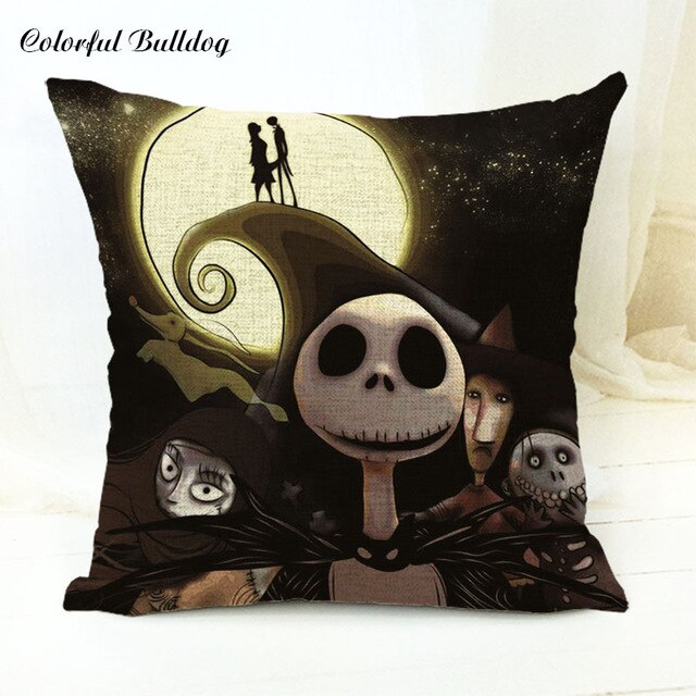 The Dead Sugar Skull Cushion Cover Gamer Chair 45*45Cm