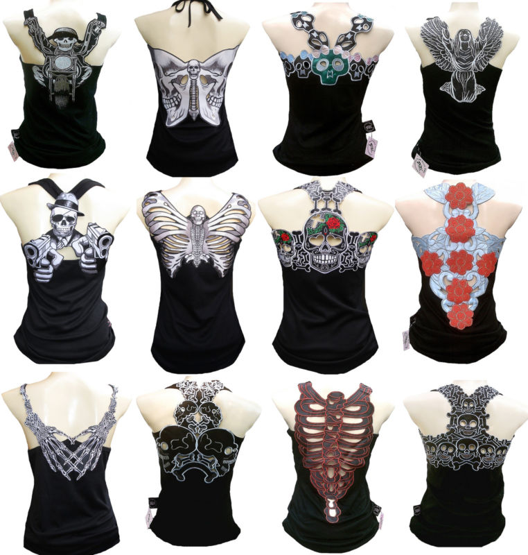 Tattoo Gothic Emo Sexy Tank Top Shirt