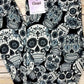 Sugar Skull Leggings Black Base Skulls Skeletons Buttery Soft ONE SIZE OS 2-10