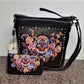 Concealed Carry Purse Sugar Skull Matching Wallet Crossbody Bag