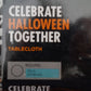 NEW Halloween Sugar Skulls Vinyl Tablecloth 70" Round
