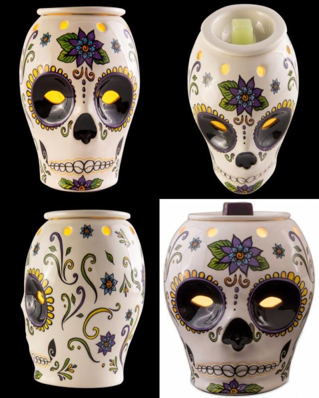 ScentSationals Day of the Dead Full-Size Wax Warmer