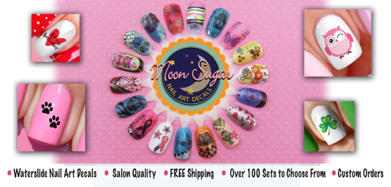 Halloween Sugar Skull Nail Art Waterslide Decals Set #4 - Day of the Dead!