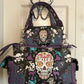 Cowgirl Trendy Western SPECIAL SUGAR SKULL Concealed Carry Handbag/Wallet PURPLE