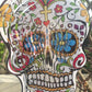 Wholesale 100 pcs Sugar skull wind chimes wind spinners day of the dead sugar skull