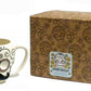 Sugar Skull with Mustache Ceramic Coffee Mug New