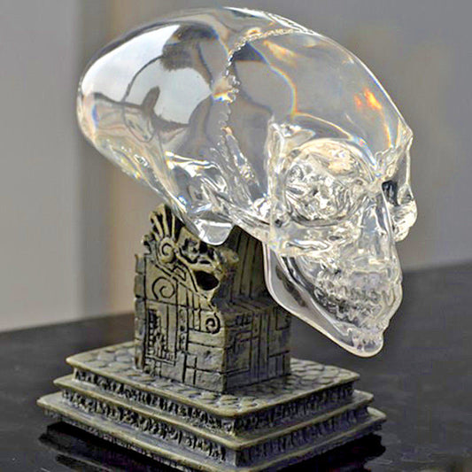 Beautiful Resin Skull Model Halloween Car Decoration Gift