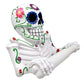 Sugar Skull Toilet Paper Holder Bathroom Wall Mounted Home Decor