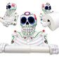 Sugar Skull Toilet Paper Holder Bathroom Wall Mounted Home Decor