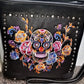 Concealed Carry Purse Sugar Skull Matching Wallet Crossbody Bag