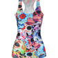 Fashion Day of the Dead Skull Printed  Tank Tops Sleeveless vest 4XL  sugar skull tanktop