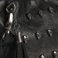 Fashion Women Skull Punk Leather Goth Tassel Messenger Shoulder Bag Tote Handbag