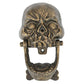 Knock-Jaw Skull Foundry Cast Iron Door Knocker: Medium DESIGN Halloween