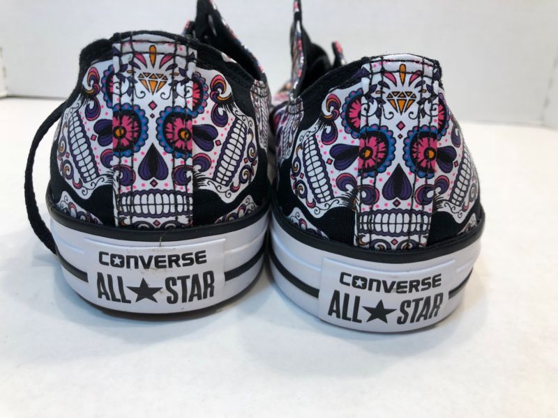 NEW Converse Chuck Taylor All Star Sugar Skulls Coco Dia De Los muertos M 9 W 11