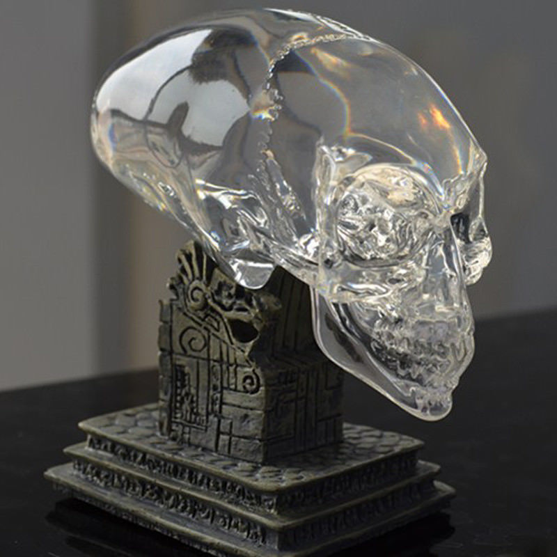 Beautiful Resin Skull Model Halloween Car Decoration Gift