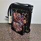 Concealed Carry Purse Sugar Skull Matching Wallet Crossbody Bag