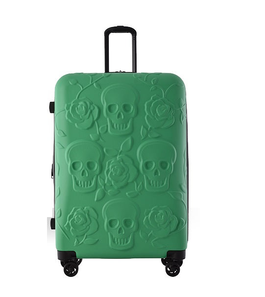 Travel Skull Luggage Cool Skull Luggage Suitcase Fashion Flower Women Or Men Suitcase Travel