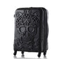 TRAVEL TALE 20,24,28 Inch Spinner Wheel skull Travel Suitcase abs hardside trolley luggage