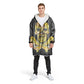 3D Rose Sugar Skull Blanket Hoodie
