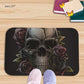 Cost price, 40x60cm Skull patterns home decor bath floor mats door living room carpets for kitchen bay window anti-slip fadeless