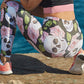 New Female Sport Leggings High Waist Leggins Women Yoga Pants Skull Elastic Fitness Trousers Gym Sportswear Tights