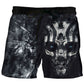 Casual Summer Men Shorts Beach Trunks Anime Black Horror Skull 3D Print New Men's Bermuda Hawaii Fitness Board Shorts Quick Dry