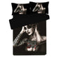 Brand Black 3D Skull Bedding Sets With Duvet Cover Bedclothes Single Full Queen King Size 3PCS New Design