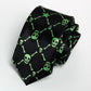5cm Popular Men Casual Narrow Ties Fashion Printed Necktie Big Skull Notes