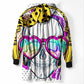 Fashion Cool Sugar Skull Hooded Blanket