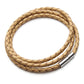 New Fashion 100% Genuine Braided Leather Bracelet Men Women Magnetic Clasps Charm Bracelets Pulseras Male Female Jewelry