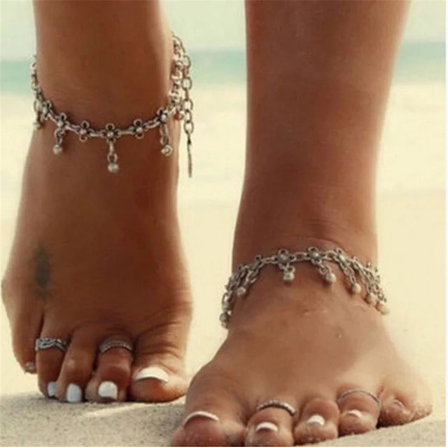 15 Style Vintage Enkelbandje Chain Ankle Bracelet Bohemian Turtle Starfish Anklets for Women Boho Foot Jewelry 2018