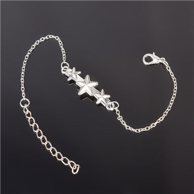 Simple Style Silver Plated Charm Bracelet Jewelry Gift Love Wedding Banquet Wholesale Top Quality