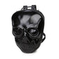 3D Funny Skeleton Head Black Shoulder Crossbones Messenger