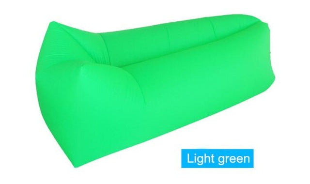 Air sofa Fast Inflatable Laybag Hangout Air Sofas Camping Sleeping Bag Beach Sofa Lounger Bed Square Lazy air bags Lay Bag sofa