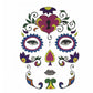 Day of the Dead temporary tattoo Costume Ball Prop art makeup tattoo stickers