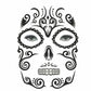 Day of the Dead temporary tattoo Costume Ball Prop art makeup tattoo stickers