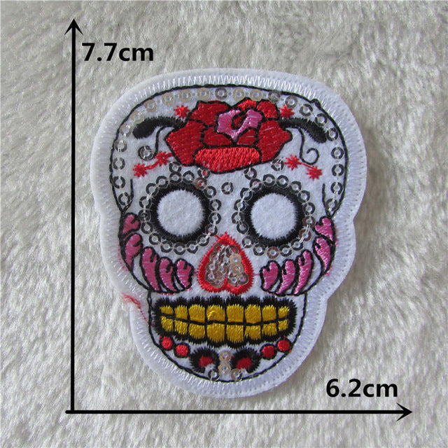 Fashion skull Patch Cute Cartoon Patches