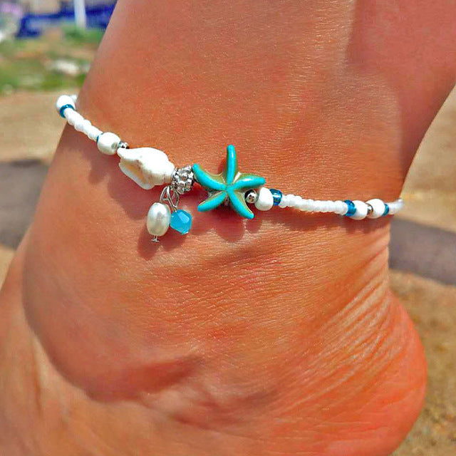 15 Style Vintage Enkelbandje Chain Ankle Bracelet Bohemian Turtle Starfish Anklets for Women Boho Foot Jewelry 2018