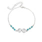 Fashion Crystal Anklets For Women Gold Silver Color Boho Anklet Strap Bracelet on the Leg Foot Bracelets Bohemian Jewelry Gift