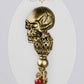 cane giant doll delicate skull size retro European double color gold and silver stick