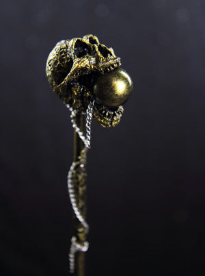 Skull cane sceptre Europe wind dress-fitting color Dragon soul SOOM ghost deed AS applicable