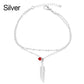 Anklets For Women Popular Golden Color Alloy Girls Bell Anklet Bead Chain Tassel Barefoot Sandal Beach Foot Jewelry
