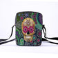 Fashion Messenger Bags for women Punk style Shoulder Bag Children Crossbody Bag for Girl skull style children bag 23x17x5cm