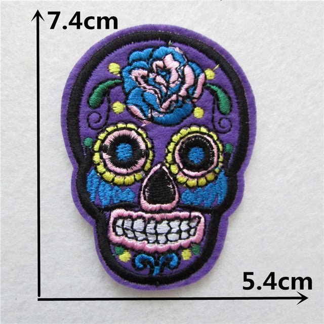 Fashion skull Patch Cute Cartoon Patches
