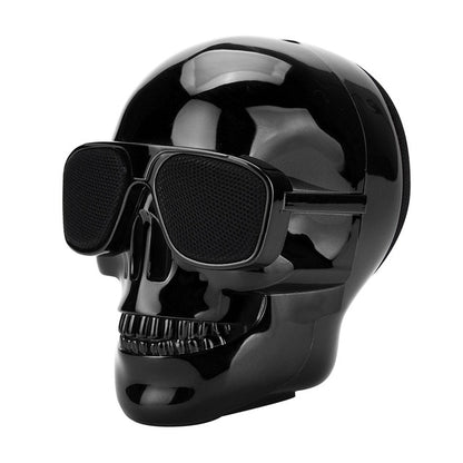 Skull Protable Wireless Bluetooth Stereo Speaker With HD Sound and Bass