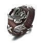 LIVE TO RIDE, RIDE TO LIVE Leather Bikers Bracelet for Men 60's Styled Motorcycle Adjustable Bangle Male Hip-hop Jewelry
