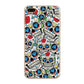 Sugar Skull Transparent Hard Thin Case Cover For Apple iPhone