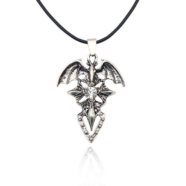 Fashion Steampunk Inverted Pentagram Pan God Skull Goat Head Pendant Necklaces Satanism Satanic Occult Metal DIY Choker Necklace