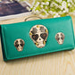 Lady wallet long wallet purse lady skull tide spot