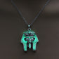 Luminous Necklace Egyptian Sphinx Pendant Glow In The Dark Necklace Vintage Necklace Jewelry For Women Gift Sweater Chain
